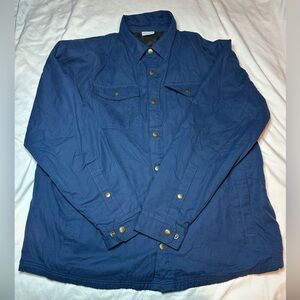 Columbia Men's Navy Shirt Jacket